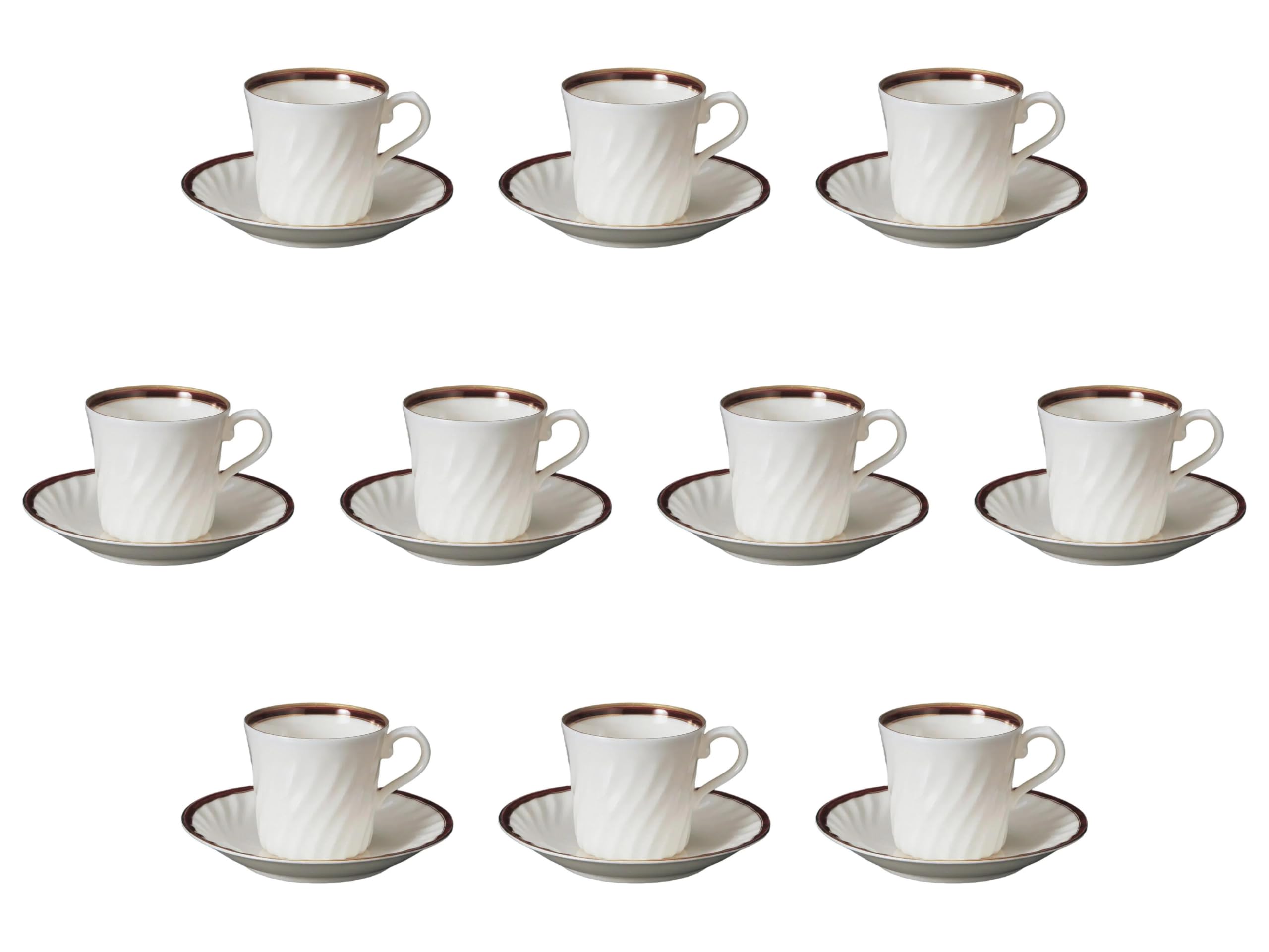 Set of 10 NB Marron Coffee Cups x x Cups Fuse Arita Setomonohonpo (9.5 7.3 6.8 cm, 180cc) & Saucers, Ware, Ware,
Set of 10 NB Marron Coffee Cups x x Cups Fuse Arita Setomonohonpo (9.5 7.3 6.8 cm, 180cc) & Saucers, Ware, Ware,