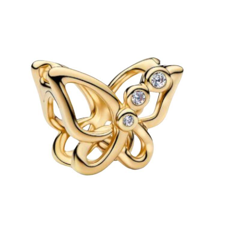 Pandora Dancing Butterfly Hollow Design Pendant Women pendant Silver Gold 794369C01 Box,Silver
Pandora Dancing Butterfly Hollow Design Pendant Women pendant Silver Gold 794369C01 Box,Silver