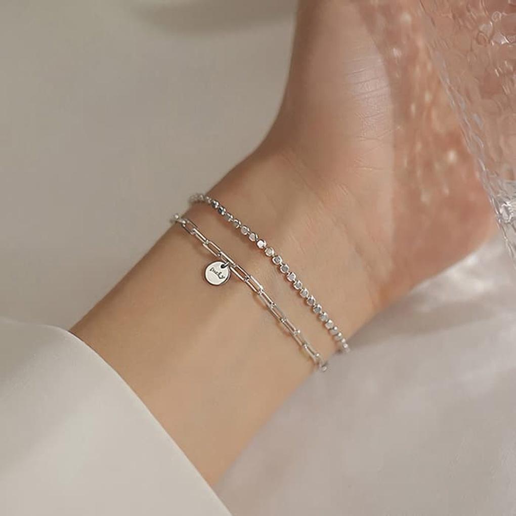 Women s Bracelet Anklet Chain Daily Round Chain Long Chain Lucky Silver
Women s Bracelet Anklet Chain Daily Round Chain Long Chain Lucky Silver