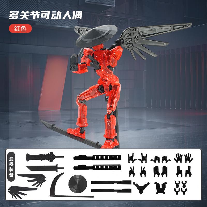 Generation 5 Dummy Statue Model Lucky Figure 13 Joints Movable Robot Creative DIY Assembled Toy Kids Stress Relief Action Figure красный
Generation 5 Dummy Statue Model Lucky Figure 13 Joints Movable Robot Creative DIY Assembled Toy Kids Stress Relief Action Figure красный
