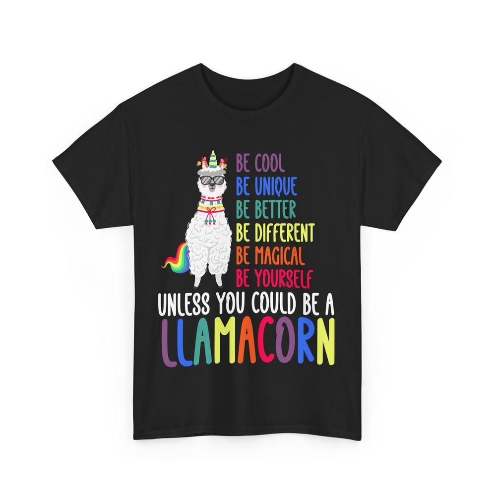 Llama Animals Lovers Unless You Could Be a Llamacorn Llama Colorful T-Shirt S
Llama Animals Lovers Unless You Could Be a Llamacorn Llama Colorful T-Shirt S