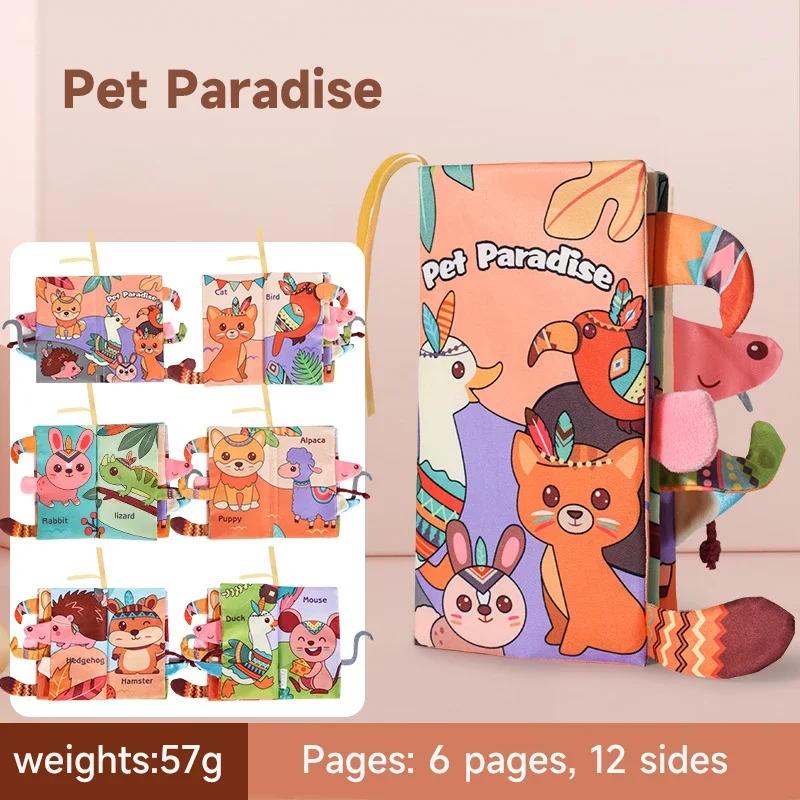 Детская мультяшная мягкая тканевая книга с животными - Монтессори когнитивная игрушка, развитие интеллекта, обучающий подарок для роста детей
Детская мультяшная мягкая тканевая книга с животными - Монтессори когнитивная игрушка, развитие интеллекта, обучающий подарок для роста детей