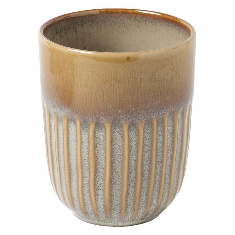 Kiln change striped no handle ceramic cup creative hand cup household tea cup hospitality office mug 201-300ml
Kiln change striped no handle ceramic cup creative hand cup household tea cup hospitality office mug 201-300ml