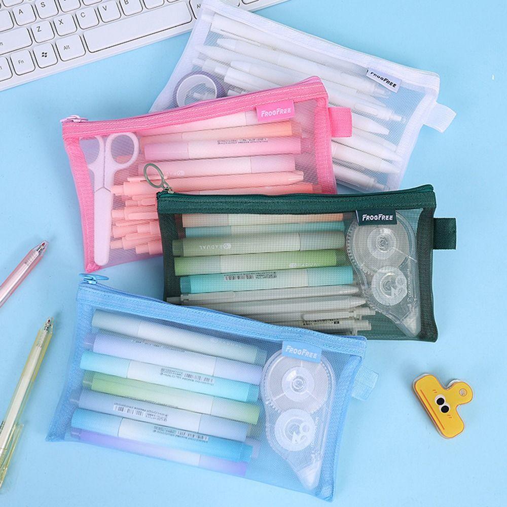 Ins Pencil Bag Korean Version Stationery Storage Bag Stationery Gifts Net Pen Bag Student style 5
Ins Pencil Bag Korean Version Stationery Storage Bag Stationery Gifts Net Pen Bag Student style 5