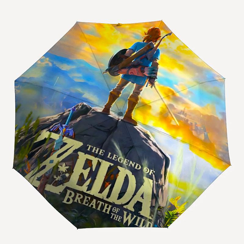 1pc The Legend of Zelda Automatic Open/close Folding Portable Umbrella with 8-Rib Structure for Women/Men, All-Season Use 148
1pc The Legend of Zelda Automatic Open/close Folding Portable Umbrella with 8-Rib Structure for Women/Men, All-Season Use 148