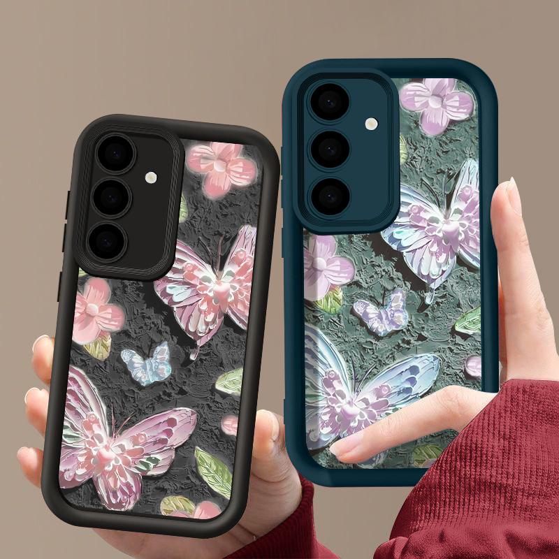Красивый чехол для телефона с принтом бабочки для Samsung S24 Ultra S23 S22 S21 Plus S20 FE A55 A54 A53 A52 A35 A34 A15 A14, противоударный мягкий силиконовый чехол Samsung S24 чёрный
Красивый чехол для телефона с принтом бабочки для Samsung S24 Ultra S23 S22 S21 Plus S20 FE A55 A54 A53 A52 A35 A34 A15 A14, противоударный мягкий силиконовый чехол Samsung S24 чёрный