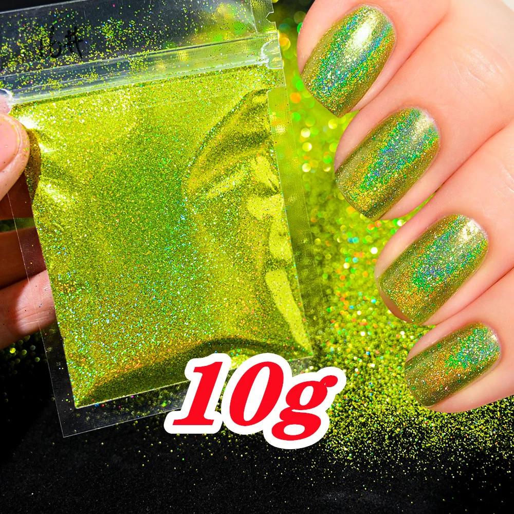 Laser Holographic Rainbow Nail Glitter 0.2MM Sparkly Nails Glitter Powder DIY Nail Art Decoration
Laser Holographic Rainbow Nail Glitter 0.2MM Sparkly Nails Glitter Powder DIY Nail Art Decoration