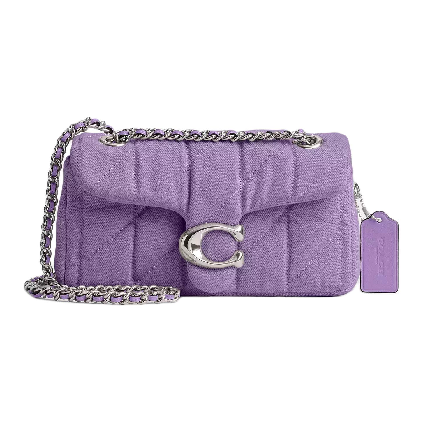 Coach Tabby 20 Logo Classic Quilted Denim Crossbody Bag Small Women bags Purple CBG33-LHIRI Basic Set (Bag+Dust Bag)
Coach Tabby 20 Logo Classic Quilted Denim Crossbody Bag Small Women bags Purple CBG33-LHIRI Basic Set (Bag+Dust Bag)