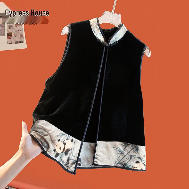 Жилет женский жаккардовый в новом китайском стиле Sibaishe L
Жилет женский жаккардовый в новом китайском стиле Sibaishe L