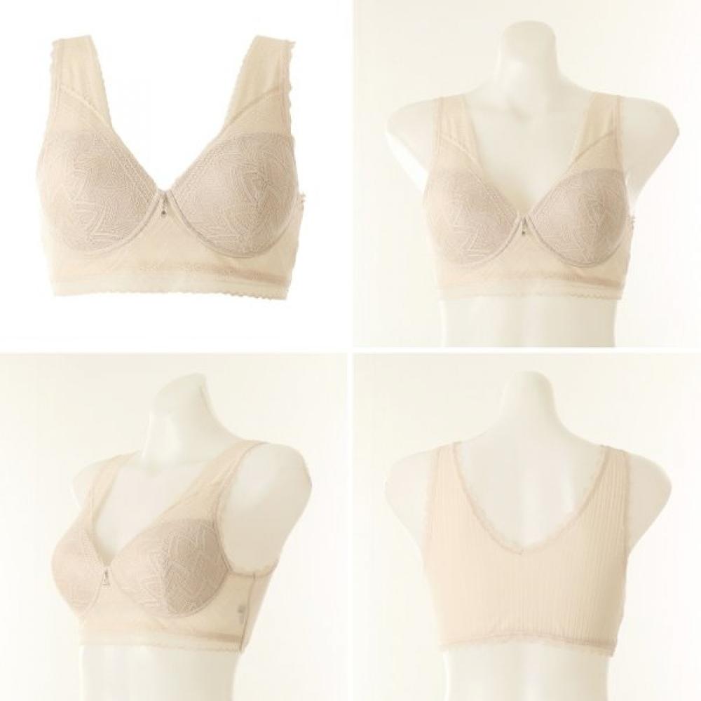 Venus Clearance Item Asacotton Rib Lace Mold Cup Lingerie Vlgc651100 light brown/85
Venus Clearance Item Asacotton Rib Lace Mold Cup Lingerie Vlgc651100 light brown/85