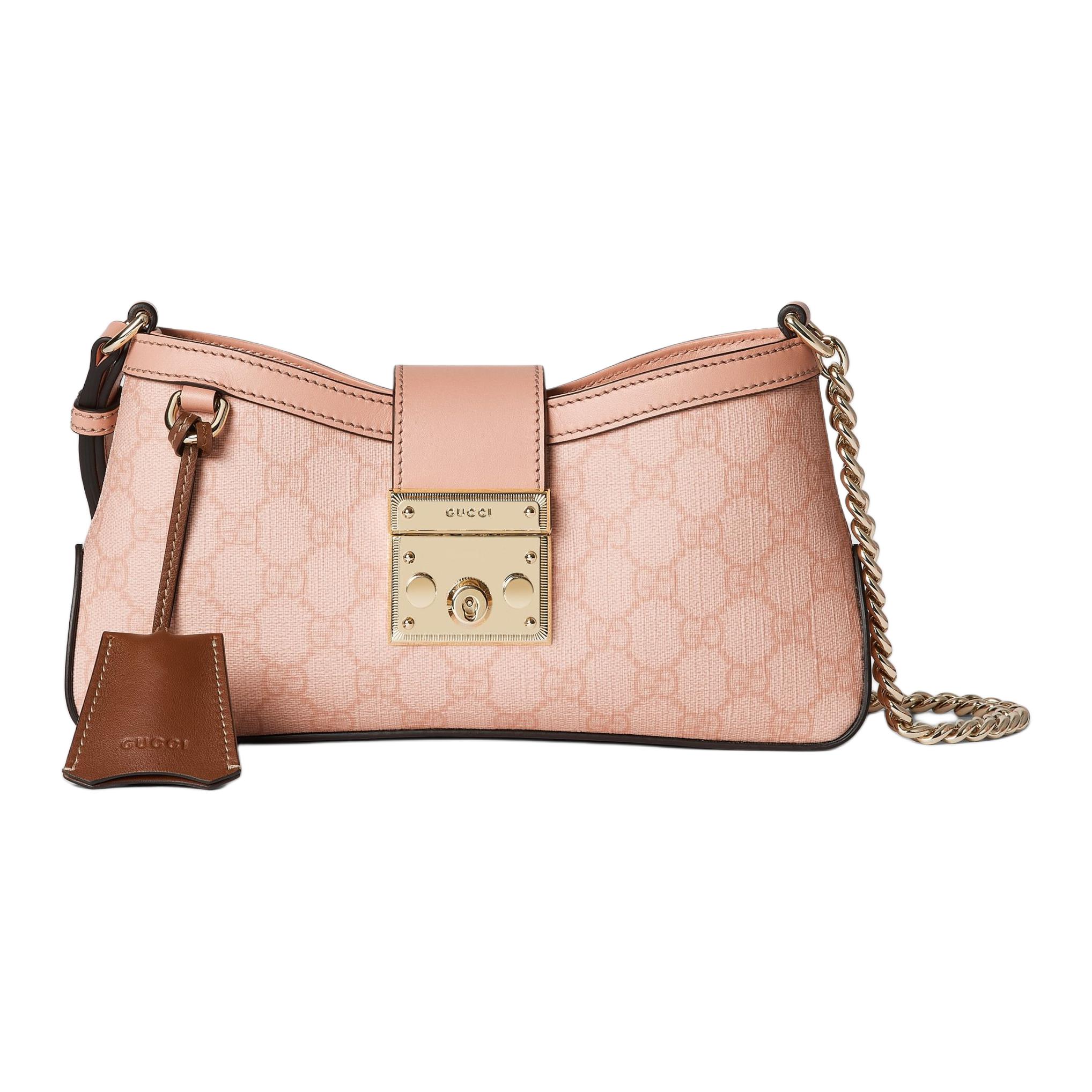 Gucci Adjustable Shoulder Strap Lock Closure Canvas And Leather Tote Shoulder Bag Women bags Pink 811705-FAD3R-6244 Basic Set (Bag+Dust Bag)
Gucci Adjustable Shoulder Strap Lock Closure Canvas And Leather Tote Shoulder Bag Women bags Pink 811705-FAD3R-6244 Basic Set (Bag+Dust Bag)