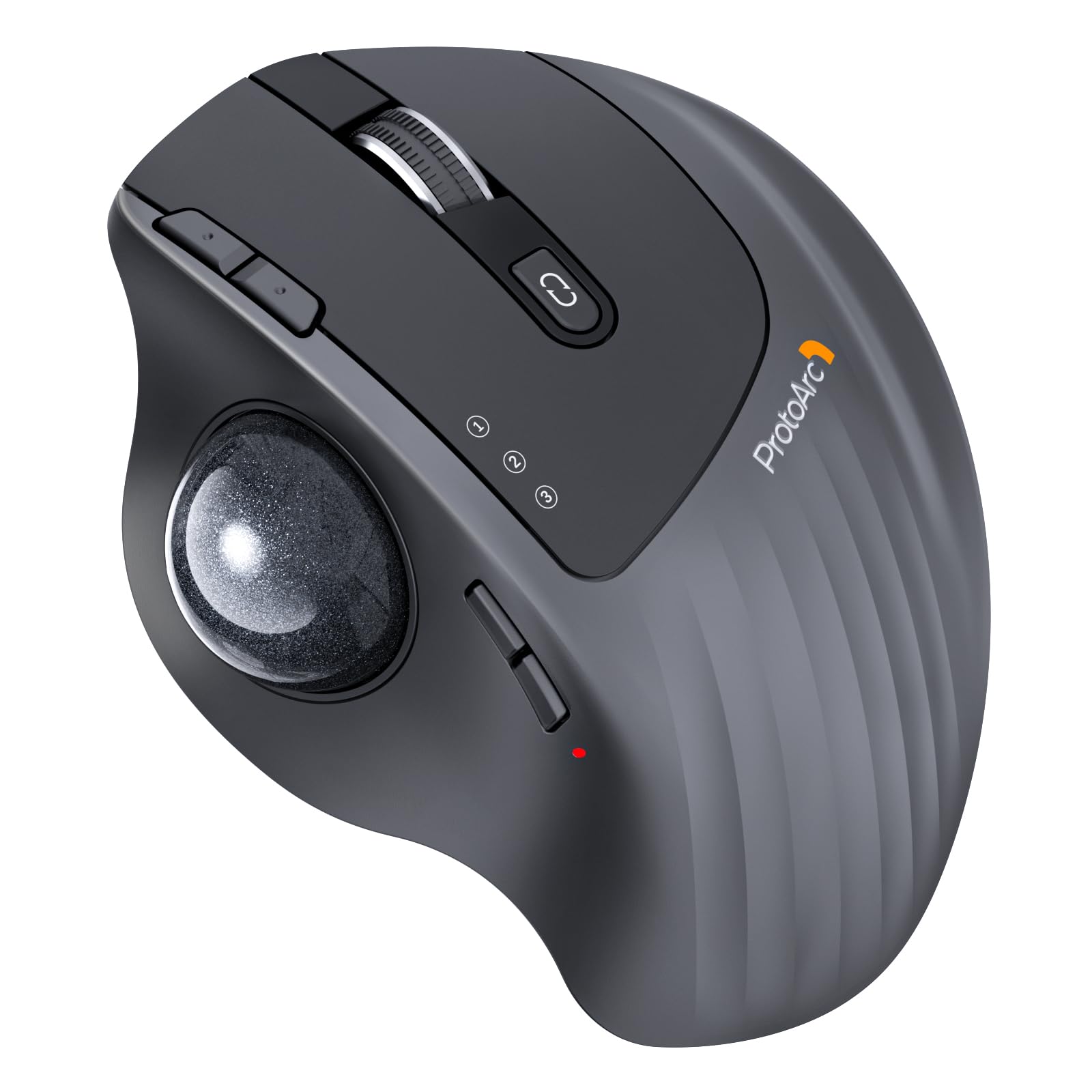 ProtoArc Trackball Mouse EM01 NL Сумісний як з бездротовою мишкою, яка може підключати 3 пристрої одночасно, 7 кнопок, регульована трекболова миша
ProtoArc Trackball Mouse EM01 NL Сумісний як з бездротовою мишкою, яка може підключати 3 пристрої одночасно, 7 кнопок, регульована трекболова миша