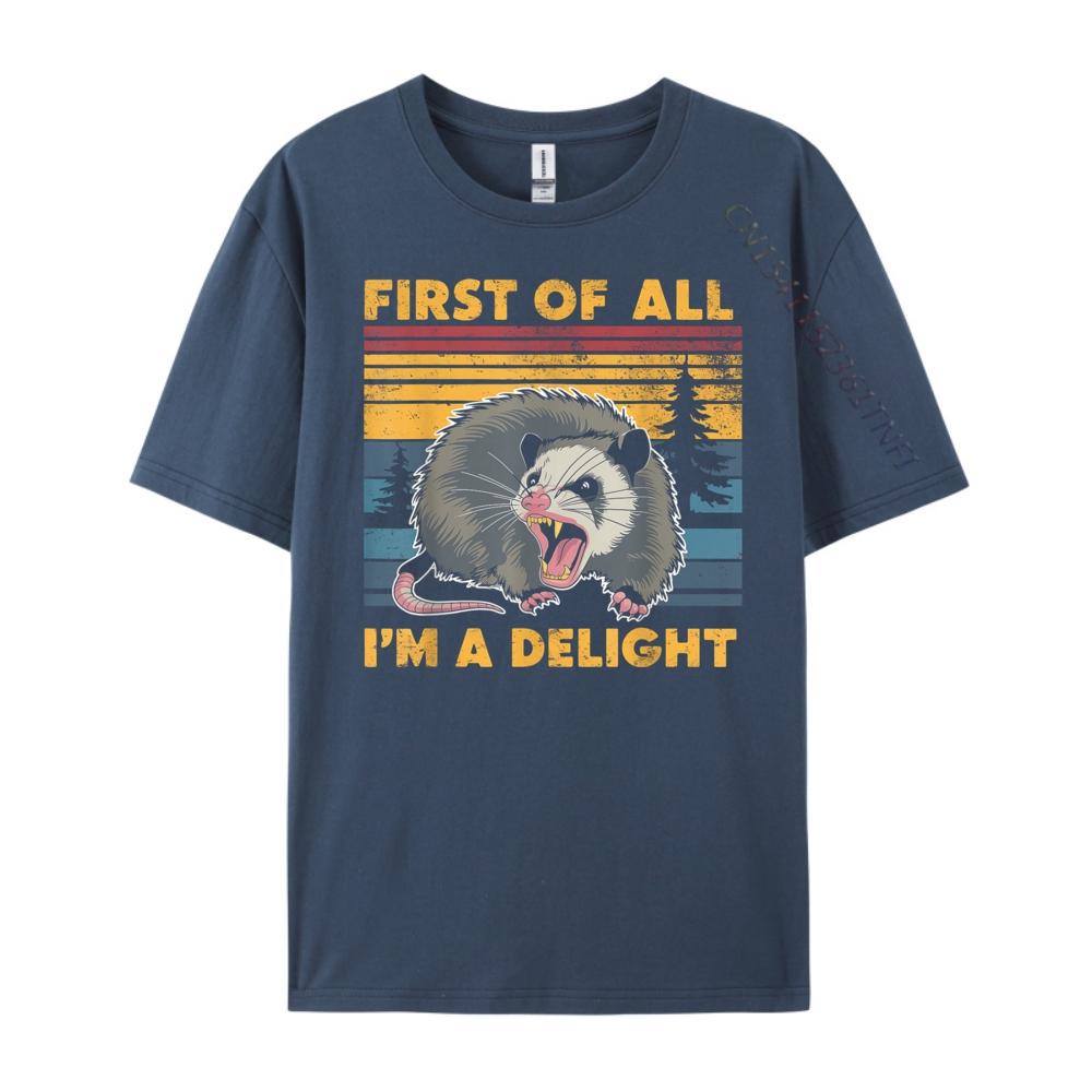 First Of All I M A Delight Angry Opossum Possum Mens Designer Clothes Streetwear Men Vegan Tshirt Oversize 4XL
First Of All I M A Delight Angry Opossum Possum Mens Designer Clothes Streetwear Men Vegan Tshirt Oversize 4XL