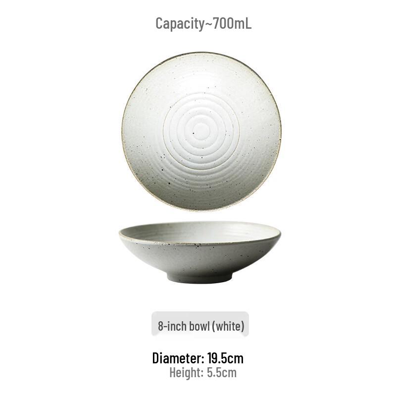 Japanese Style Threaded Ceramic Soup Bowl
Japanese Style Threaded Ceramic Soup Bowl