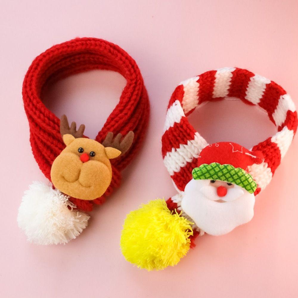 Elk Puppy Kitten Christmas Scarf Santa Claus Pet Color Blocked Scarf Cat Scarf Cats M-Style 2
Elk Puppy Kitten Christmas Scarf Santa Claus Pet Color Blocked Scarf Cat Scarf Cats M-Style 2