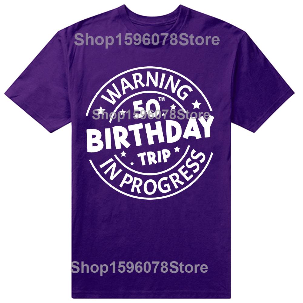 Warning 50th Birthday In Progress Funny 50 Years Old T-Shirt Summer Men Fashion T Shirts Cotton Short Sleeve Oversized LooseTops XL
Warning 50th Birthday In Progress Funny 50 Years Old T-Shirt Summer Men Fashion T Shirts Cotton Short Sleeve Oversized LooseTops XL