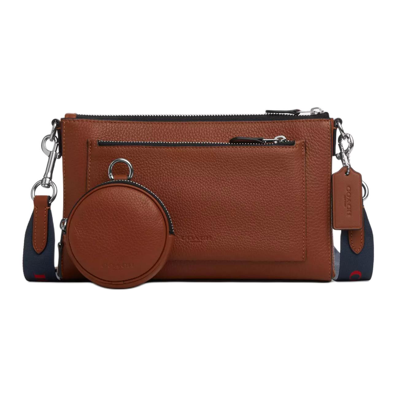 Coach Holden 25 Top Zip Closure Pebble Grain Leather And Smooth Calfskin Medium Shoulder Crossbody Bag Men Bags Redwood CR342-SVR0B Basic Set (Bag+Dust Bag)
Coach Holden 25 Top Zip Closure Pebble Grain Leather And Smooth Calfskin Medium Shoulder Crossbody Bag Men Bags Redwood CR342-SVR0B Basic Set (Bag+Dust Bag)