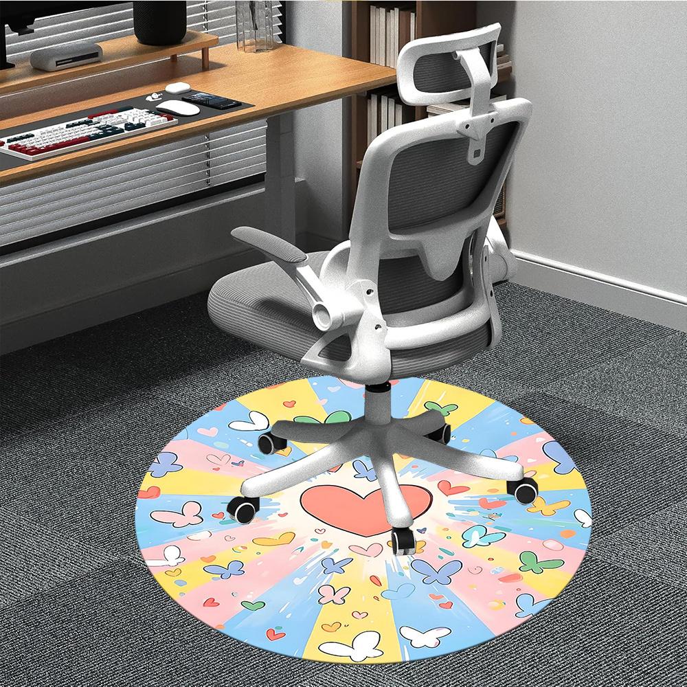 1pcHeart Butterfly Office Round Area Rug, Indoor Mat Suitable ForOffice, Under Office Chairs Bedroom Living Room Home Decor, Room Deco 015 80cm by 80cm
1pcHeart Butterfly Office Round Area Rug, Indoor Mat Suitable ForOffice, Under Office Chairs Bedroom Living Room Home Decor, Room Deco 015 80cm by 80cm