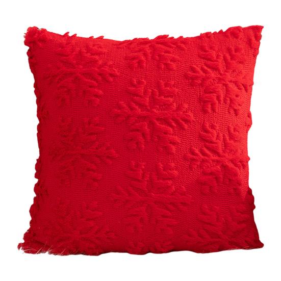 Рождественская наволочка в форме елки, аппликация в виде снежинки, однотонный короткий плюшевый декор красный
Рождественская наволочка в форме елки, аппликация в виде снежинки, однотонный короткий плюшевый декор красный