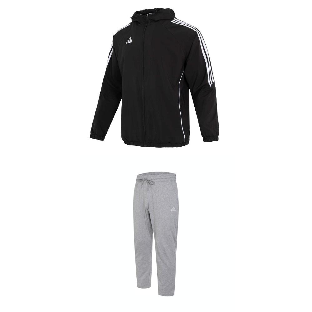 Adidas Полосатая куртка с капюшоном на молнии, трикотажные тренировочные длинные брюки на шнурке, повседневный спортивный костюм для мужчин, спортивная одежда IM8806+IC9411 XXXL
Adidas Полосатая куртка с капюшоном на молнии, трикотажные тренировочные длинные брюки на шнурке, повседневный спортивный костюм для мужчин, спортивная одежда IM8806+IC9411 XXXL