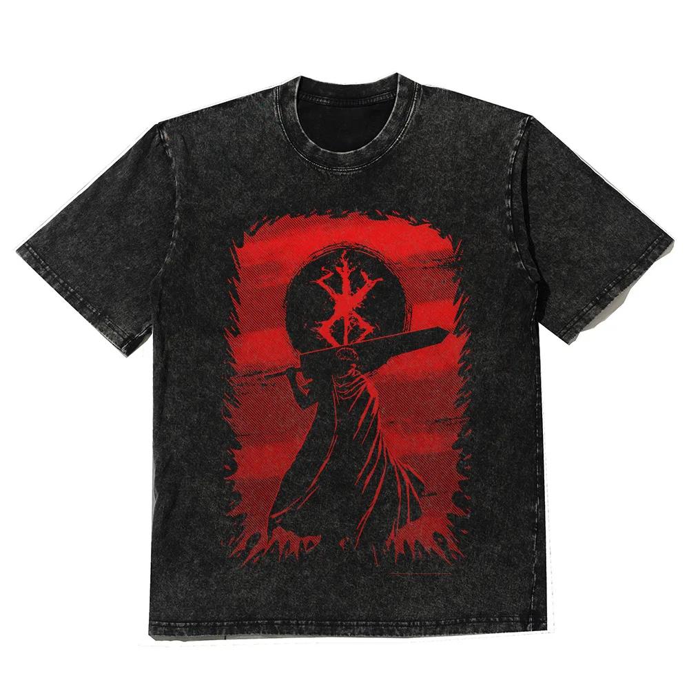 Men Anime Graphic Print T Shirts Washed Vintage Oversized Tshirt Harajuku Streetwear Cotton Loose Short Sleeve Tshirt Tees Tops S
Men Anime Graphic Print T Shirts Washed Vintage Oversized Tshirt Harajuku Streetwear Cotton Loose Short Sleeve Tshirt Tees Tops S