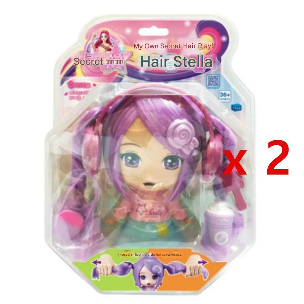 Secret Juju Hair Doll Stella Maron Doll x 2EA
Secret Juju Hair Doll Stella Maron Doll x 2EA