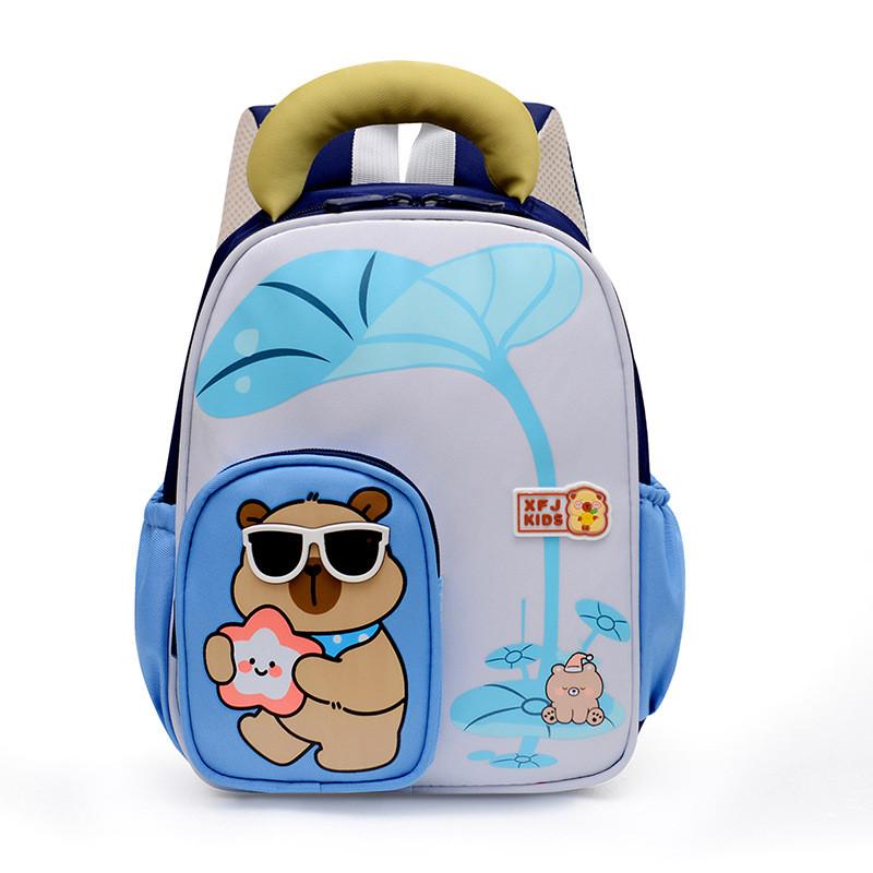 Kids Cartoon Animal Backpack For Preschoolers With Breathable Nylon And Air Cushion Straps For School Use Blue
Kids Cartoon Animal Backpack For Preschoolers With Breathable Nylon And Air Cushion Straps For School Use Blue