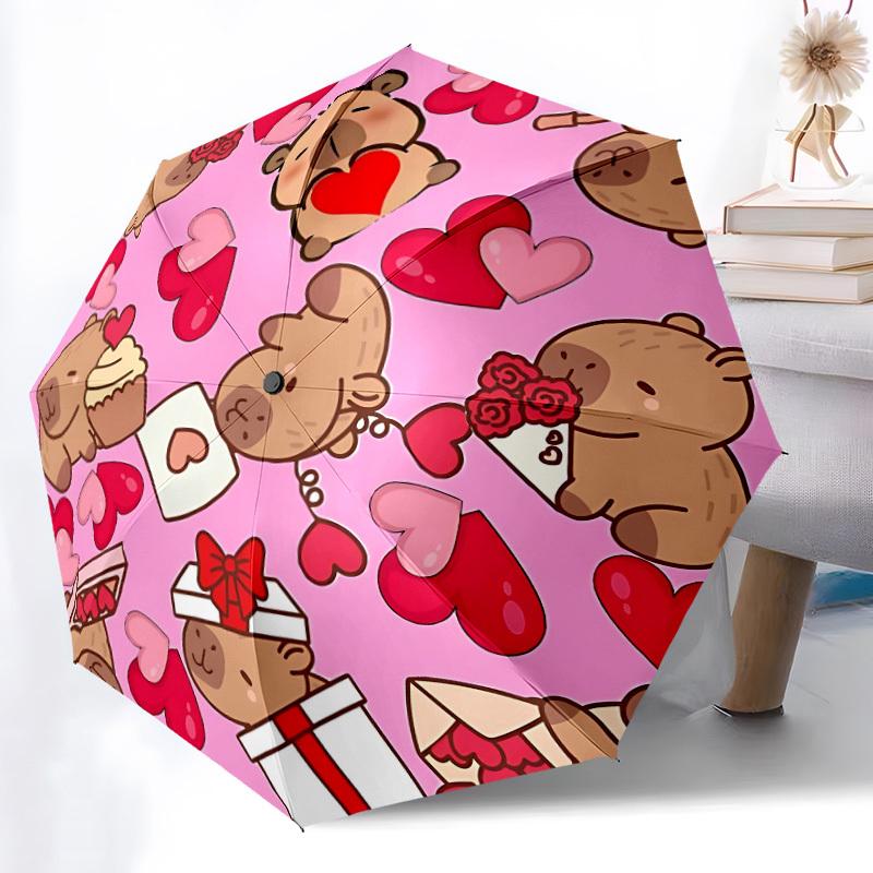 1pc Capybara Automatic Open/Close Umbrella - Compact Travel Umbrella, Gift for Birthday, Holiday yy260106036
1pc Capybara Automatic Open/Close Umbrella - Compact Travel Umbrella, Gift for Birthday, Holiday yy260106036