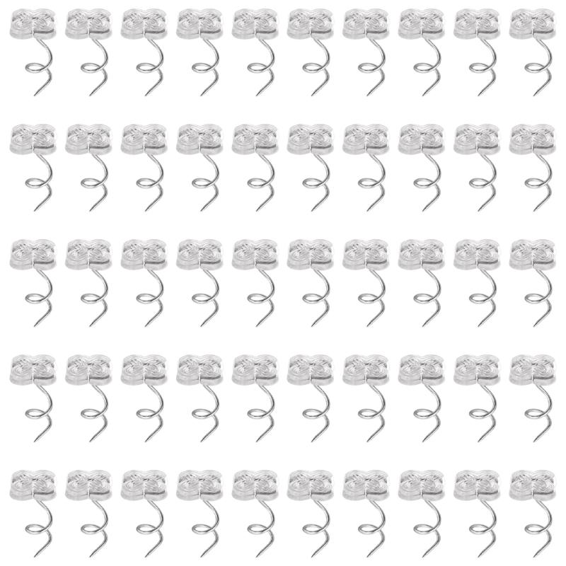 50pcs High Strength Steel Twist Nails Metal Twist Fasteners Not Slip Fixing Home Decoration Hardware For Sofa Carpet
50pcs High Strength Steel Twist Nails Metal Twist Fasteners Not Slip Fixing Home Decoration Hardware For Sofa Carpet