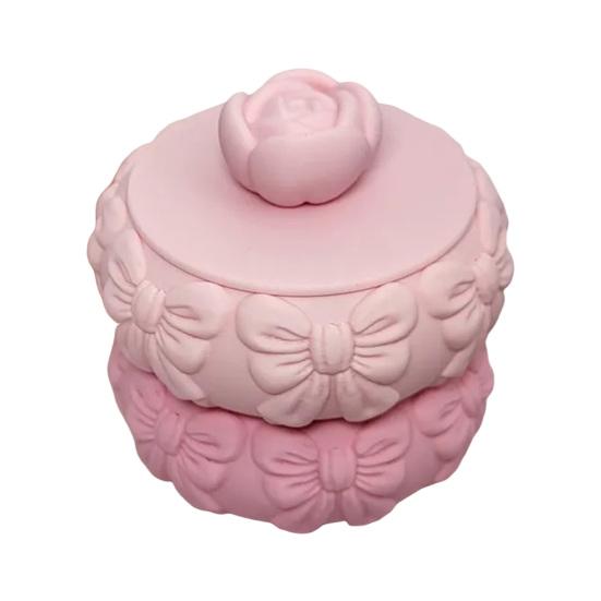 Jewelry Storage Box PLA Plastic Double-Layer Stackable Design Soft Pink Jewelry Holder with Bow Pattern Portable Jewelry Organizer Gift рожевий
Jewelry Storage Box PLA Plastic Double-Layer Stackable Design Soft Pink Jewelry Holder with Bow Pattern Portable Jewelry Organizer Gift рожевий