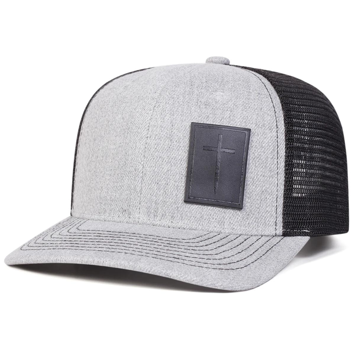 Унисекс Бейсболки-сетки с черной кожаной нашивкой в виде креста, уличные регулируемые, для весны и лета, повседневные, солнцезащитные шляпы серый
Унисекс Бейсболки-сетки с черной кожаной нашивкой в виде креста, уличные регулируемые, для весны и лета, повседневные, солнцезащитные шляпы серый