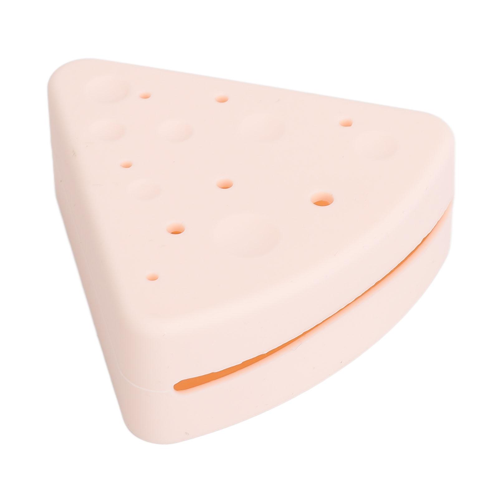 Triangle Powder Puff Case Dustproof Silicone Beauty Makeup Sponge Holder Travel Case Pink
Triangle Powder Puff Case Dustproof Silicone Beauty Makeup Sponge Holder Travel Case Pink