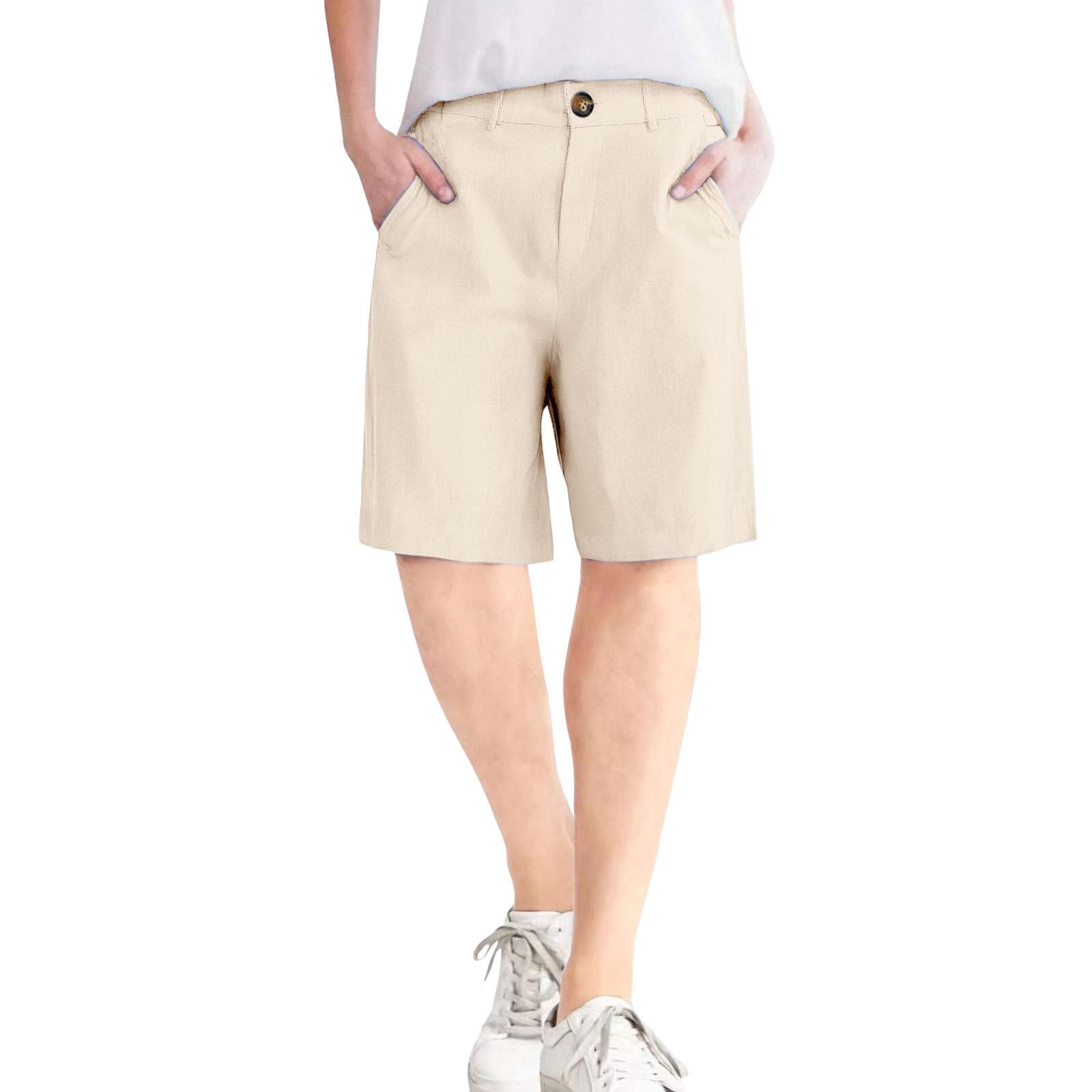 Женские шорты из мягкого хлопкового льна с карманами, застежкой на мягкие пуговицы, без молнии, облегающие шорты XL хаки
Женские шорты из мягкого хлопкового льна с карманами, застежкой на мягкие пуговицы, без молнии, облегающие шорты XL хаки