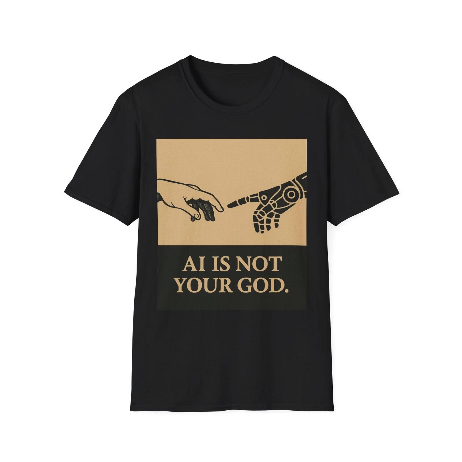 AI Is Not Your God Shirt, Anti-Globalist Nationalist Apparel, New World Order XL
AI Is Not Your God Shirt, Anti-Globalist Nationalist Apparel, New World Order XL
