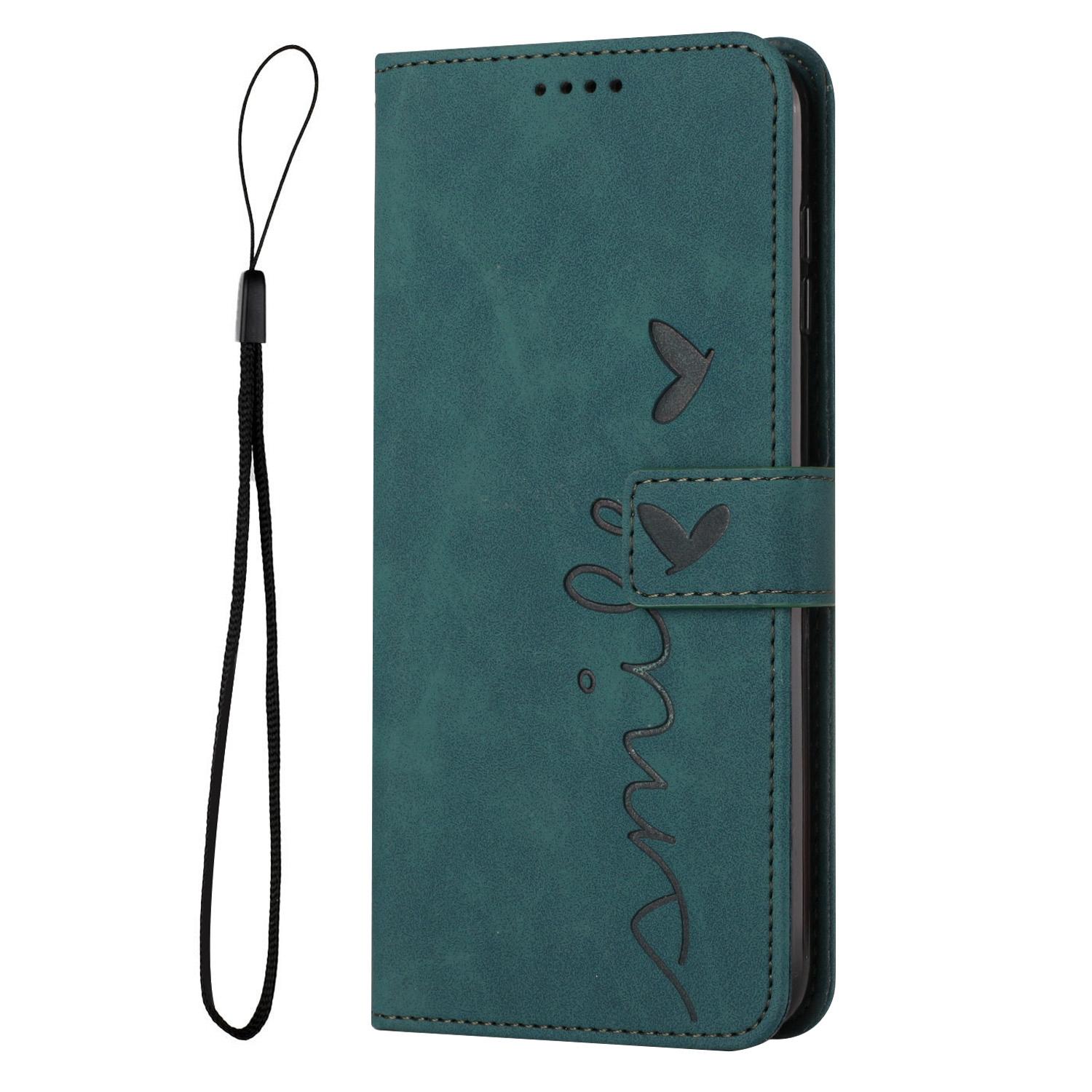 Skin-touch PU Leather Cell Phone Cover For Samsung Galaxy A14 5G/4G,Heart Shape Imprint Phone Case Flip Stand Wallet Green
Skin-touch PU Leather Cell Phone Cover For Samsung Galaxy A14 5G/4G,Heart Shape Imprint Phone Case Flip Stand Wallet Green