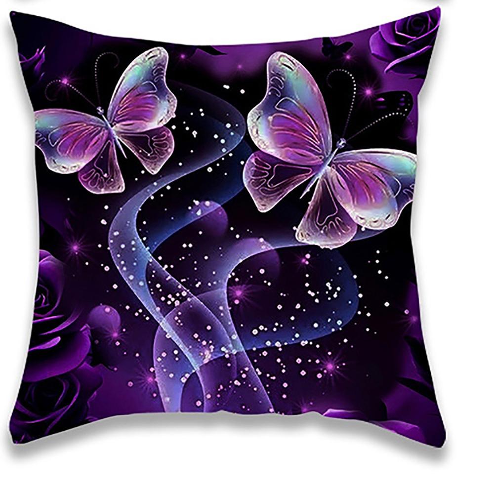Purple Butterflies and Roses PillowcaseSuitable for sofa car bedroom decorative cushion cover pillow cover 16x16Inch
Purple Butterflies and Roses PillowcaseSuitable for sofa car bedroom decorative cushion cover pillow cover 16x16Inch
