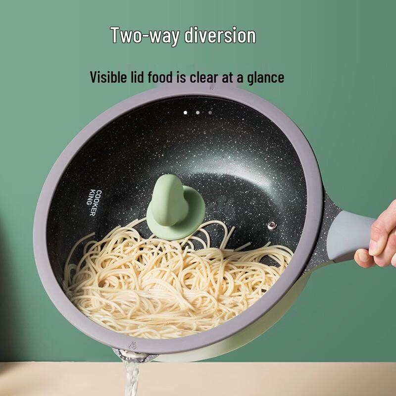 COOKER KING Non-stick Wok Frying Pan
COOKER KING Non-stick Wok Frying Pan