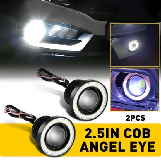 2.5Inch COB Halo Ring LED DRL Fog Lights Projector Car Angel Eyes Bulbs 6000K 2X
2.5Inch COB Halo Ring LED DRL Fog Lights Projector Car Angel Eyes Bulbs 6000K 2X