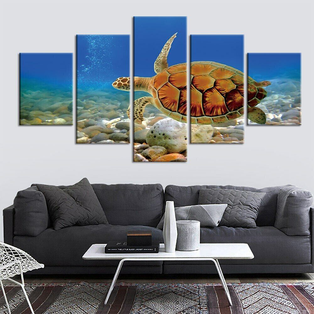 5Pcs Sea Turtle Underwater Ocean Decor Canvas Picture Wall Art Print 5 Pieces Poster Home Decor Modern Abstract Paintings
5Pcs Sea Turtle Underwater Ocean Decor Canvas Picture Wall Art Print 5 Pieces Poster Home Decor Modern Abstract Paintings