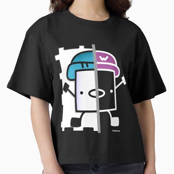 Summer Women Casual Shirts Short Sleeves Squarey Character By Alex Boxy Black Cotton Tees Oversized T-shirts XXXL чорний
Summer Women Casual Shirts Short Sleeves Squarey Character By Alex Boxy Black Cotton Tees Oversized T-shirts XXXL чорний