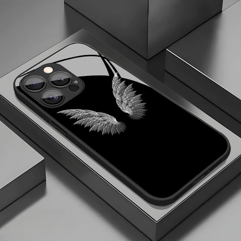 Luxury White Wing Pattern Glass Material Phone Case For iPhone 11 12 13 14 15 16 17 Pro Max 16E 17Air 7 8 15 Plus XR XS X Cover iPhone 7
Luxury White Wing Pattern Glass Material Phone Case For iPhone 11 12 13 14 15 16 17 Pro Max 16E 17Air 7 8 15 Plus XR XS X Cover iPhone 7