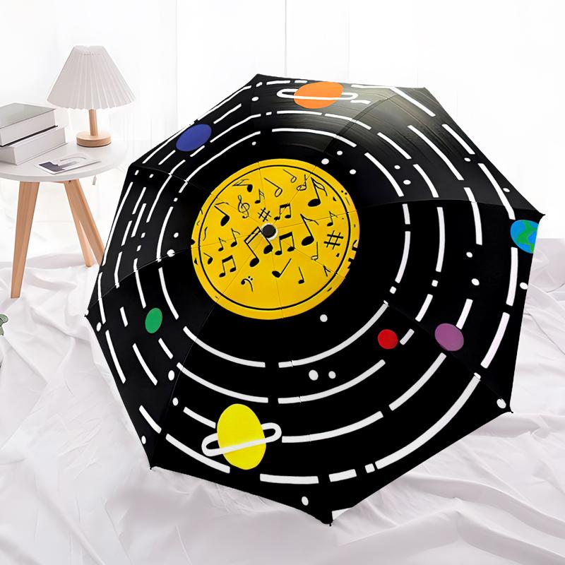 1pc Music Theme pattern Umbrella Portable Folding Umbrella Iron Frame Hole Bone Structure Outdoor Home Umbrella разноцветный
1pc Music Theme pattern Umbrella Portable Folding Umbrella Iron Frame Hole Bone Structure Outdoor Home Umbrella разноцветный