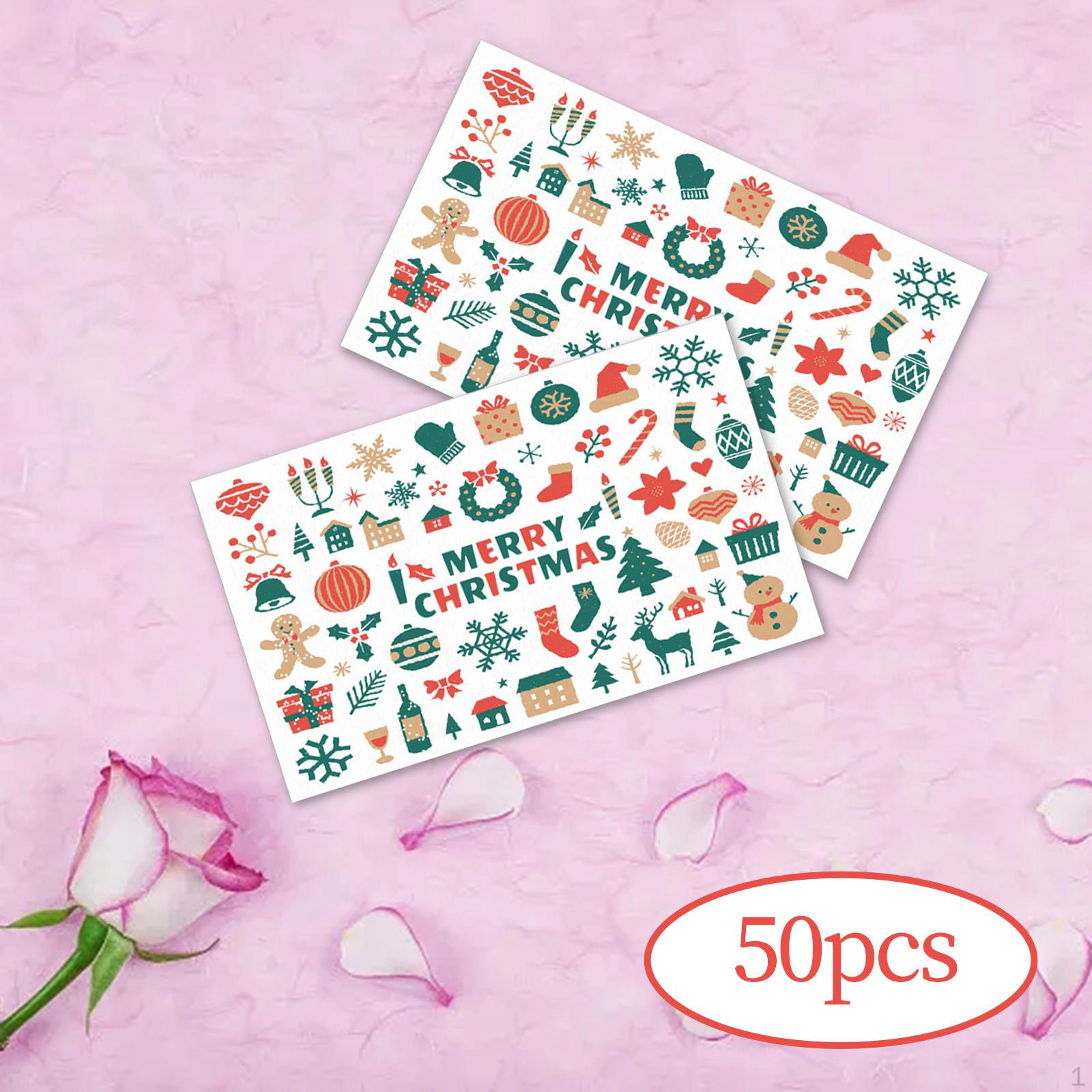 50Pcs Mini Merry Christmas Cards Greeting Snowman for Birthday Party
50Pcs Mini Merry Christmas Cards Greeting Snowman for Birthday Party