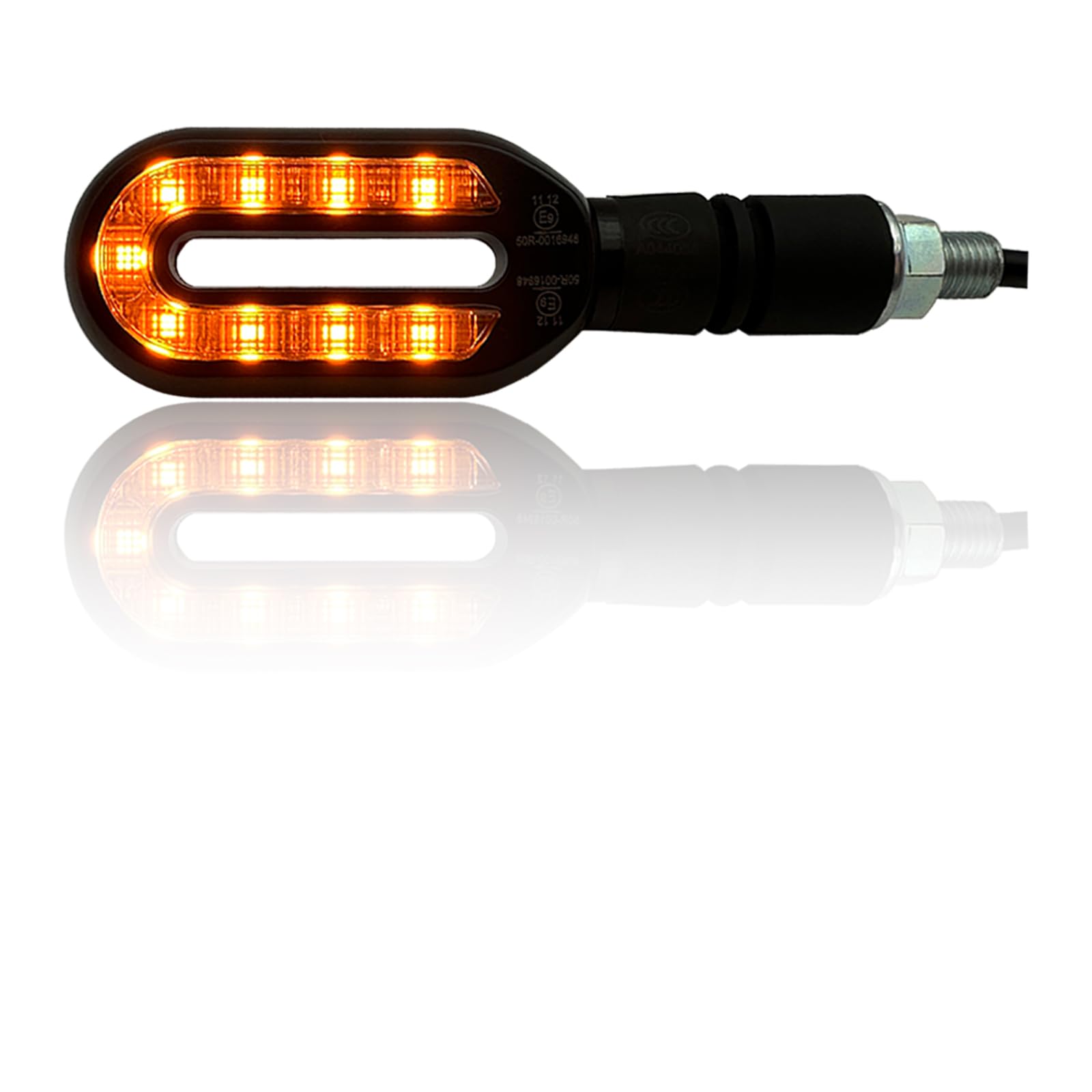 KSHOSIYOK LED turn signals for vehicle inspection 9 high 2 black motorcycles, e-mark, compliant, LEDs, brightness, 12v, U-shaped, universal, U-shaped, чёрный
KSHOSIYOK LED turn signals for vehicle inspection 9 high 2 black motorcycles, e-mark, compliant, LEDs, brightness, 12v, U-shaped, universal, U-shaped, чёрный