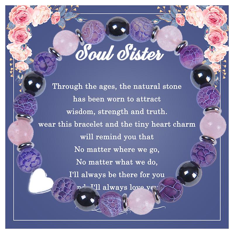 JYL TS Bracelet Ladies Double Chain Portrait Charm Boosts Elegance 2-Soul Sister світло середньої орхідеї кольору
JYL TS Bracelet Ladies Double Chain Portrait Charm Boosts Elegance 2-Soul Sister світло середньої орхідеї кольору