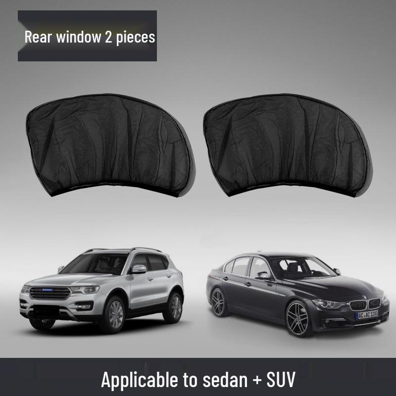 Car Window Mosquito Net: Insect Protection, Sunshade, Privacy Screen Mesh Curtain Rear Window Net 2pcs/Car/SUV
Car Window Mosquito Net: Insect Protection, Sunshade, Privacy Screen Mesh Curtain Rear Window Net 2pcs/Car/SUV