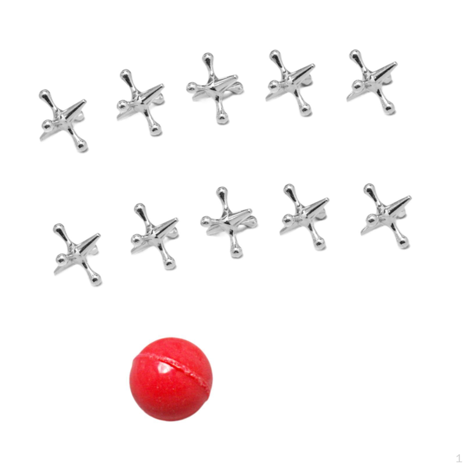 Alloy Game Set Old School Toys Fun And Bouncy Ball for Halloween -Birth Celebrations. argent
Alloy Game Set Old School Toys Fun And Bouncy Ball for Halloween -Birth Celebrations. argent