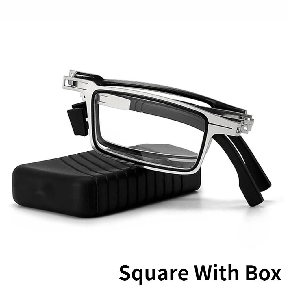 New Trend Foldable Reading Glasses Metal Ultra Light Portable Presbyopia Eyeglasses High Definition Anti-Blue Light Eyewear 1.0
New Trend Foldable Reading Glasses Metal Ultra Light Portable Presbyopia Eyeglasses High Definition Anti-Blue Light Eyewear 1.0