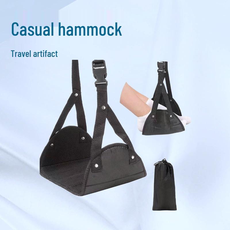 Travel & Office Footrest Hammock for Planes, Trains, and Desks
Travel & Office Footrest Hammock for Planes, Trains, and Desks