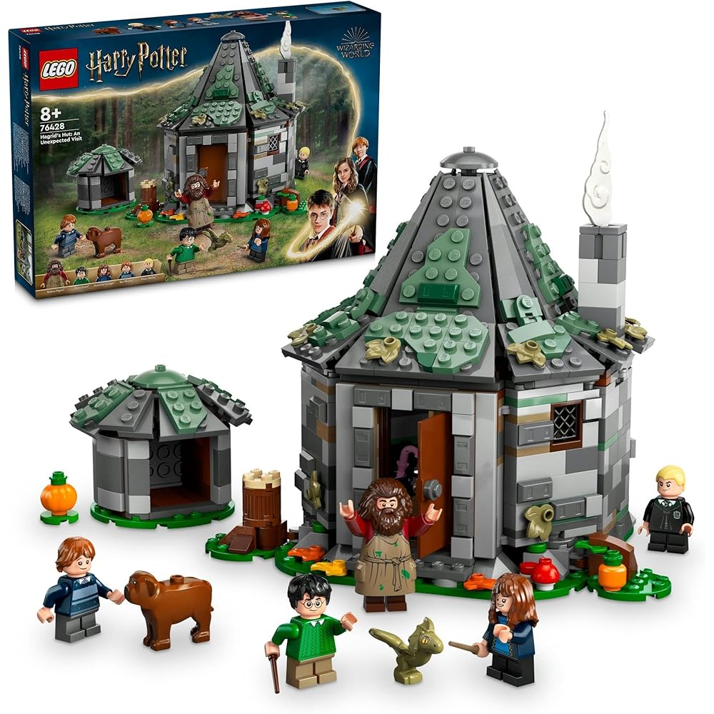 LEGO Harry Potter Hagrid s Hut: The Uninvited Guest Building Set Toy for Kids Ages 8-10, 76428
LEGO Harry Potter Hagrid s Hut: The Uninvited Guest Building Set Toy for Kids Ages 8-10, 76428